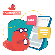 Разработка мобильных приложений в Thunkable. Начало - КИБЕРшкола программирования для детей, компьютерные курсы для школьников, начинающих и подростков - KIBERone г. Новая Усмань