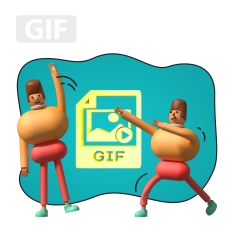 Gif-анимация - КИБЕРшкола программирования для детей, компьютерные курсы для школьников, начинающих и подростков - KIBERone г. Новая Усмань