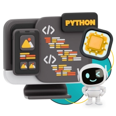 Мой первый сайт с мозгами: Python + AI - КИБЕРшкола программирования для детей, компьютерные курсы для школьников, начинающих и подростков - KIBERone г. Новая Усмань