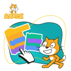 Scratch. Продвинутый уровень – создаём игры, как маленькие разработчики! - КИБЕРшкола программирования для детей, компьютерные курсы для школьников, начинающих и подростков - KIBERone г. Новая Усмань
