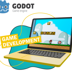 Godot.  Основа создания легендарных игр - КИБЕРшкола программирования для детей, компьютерные курсы для школьников, начинающих и подростков - KIBERone г. Новая Усмань