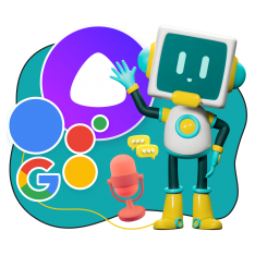 Голосовой помощник Алиса - КИБЕРшкола программирования для детей, компьютерные курсы для школьников, начинающих и подростков - KIBERone г. Новая Усмань