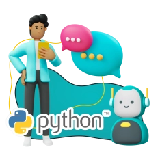 Умный чат-бот на Python на Telegram - КИБЕРшкола программирования для детей, компьютерные курсы для школьников, начинающих и подростков - KIBERone г. Новая Усмань