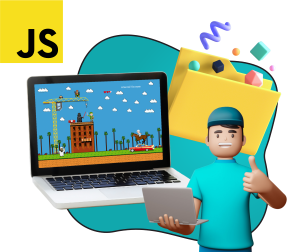 Программирование на JavaScript. Учимся создавать игры! - Школа программирования для детей, компьютерные курсы для школьников, начинающих и подростков - KIBERone г. Новая Усмань