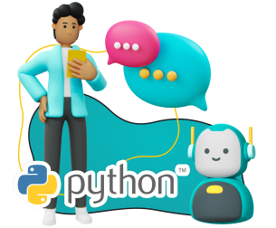 Умный чат-бот на Python - Школа программирования для детей, компьютерные курсы для школьников, начинающих и подростков - KIBERone г. Новая Усмань