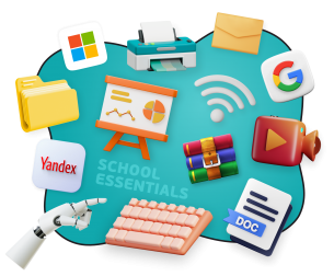 Цифровая база для школьника - КИБЕРшкола программирования для детей, компьютерные курсы для школьников, начинающих и подростков - KIBERone г. Новая Усмань